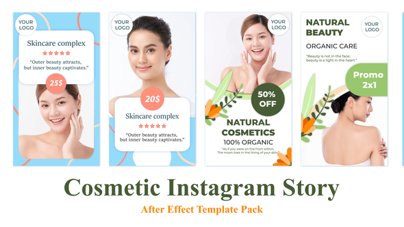 Cosmetic Instagram Story After Effects Project Files VideoHive